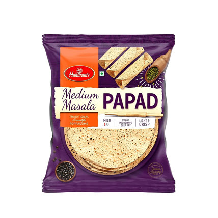 Haldirams Papad Medium Masala 